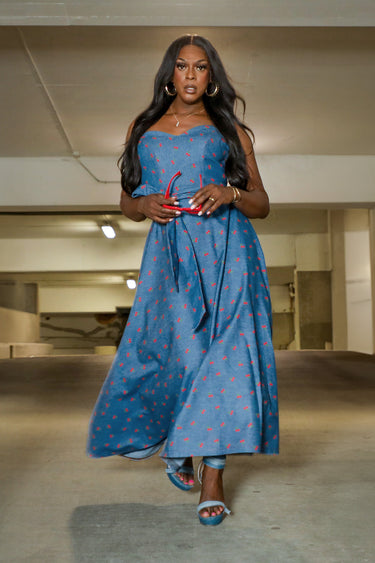 The Forbidden Fruit Crop Top & Skirt Set